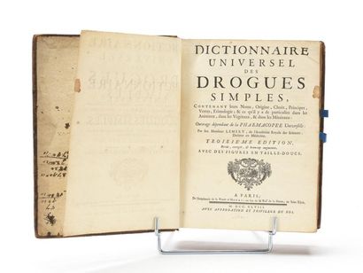 null LEMERY (Nicolas): Universal Dictionary of Simple Drugs, containing their Names,...