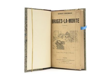 null RODENBACH (Georges) : Bruges la morte. Roman. Paris, Marpon & Flammarion, [1892]....