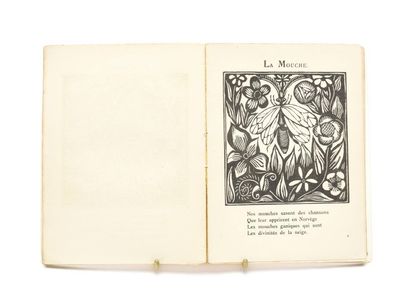 null APOLLINAIRE (Guillaume) : Le Bestiaire, ou Cortège d'Orphée. Illustré par Raoul...