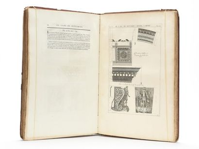 null DESGODETZ (M.) : Les Edifices antiques de ROME dessinés et mesurés très-exactement...