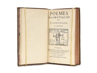 null CORNEILLE (Thomas): Dramatic poems. Paris: chez Guillaume de Luyne, 1692. 5...