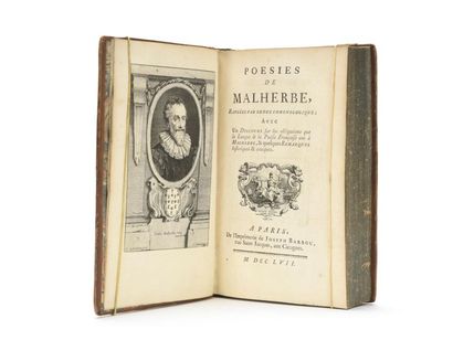 null MALHERBE (François de): Poems, arranged in chronological order; with a Discourse...