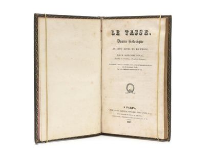 null DUVAL (Alexandre) : Le Tasse, drame historique en 5 actes et en prose. Paris,...