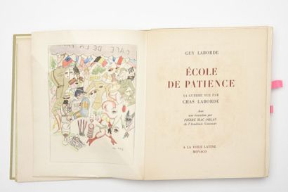 null LABORDE (Guy): School of Patience. The war seen by CHAS LABORDE. Illustrations...