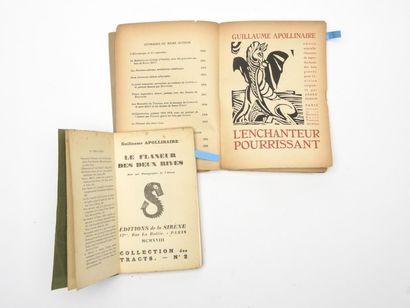 null APOLLINAIRE (Guillaume) : L'Enchanteur pourrissant. Paris, Editions de la Nouvelle...