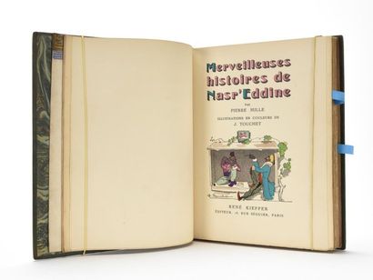 null MILLE (Pierre) : Merveilleuses histoires de Nasr'Eddine. Paris, René Kieffer,1924....