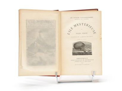 null VERNE (Jules) : L'île mystérieuse. J. Hetzel et Cie, Paris, s.d. (circa 1901)....