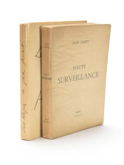 null GENET (Jean) : Haute surveillance. Paris, aux dépens des Cinéastes-Bibliophiles,...