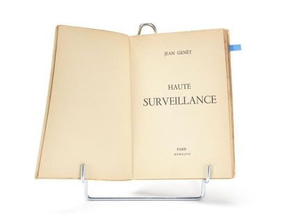 null GENET (Jean) : Haute surveillance. Paris, aux dépens des Cinéastes-Bibliophiles,...