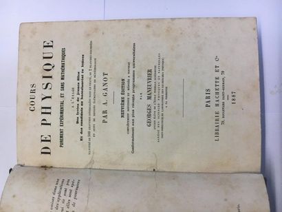 null Cours de physique purement expérimental et sans mathématiques par A.Ganot. Neuvième...