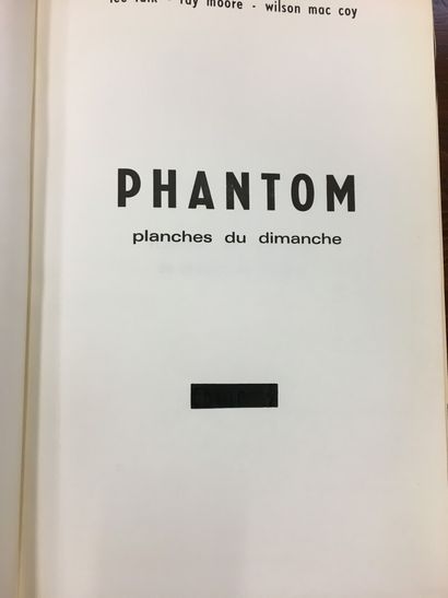 null FALK et MOORE : Le Fantôme. Planches du dimanche du 28 mai 1939 au 16 mai 1948.



36...