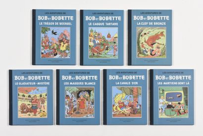 null BOB et BOBETTE. Editions Standard. Dos toilé bleu. 7 albums



N° 2, 3, 4, 5,...