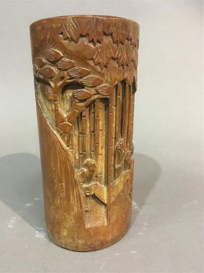 null Pot à pinceaux en bambou
H: 20 cm