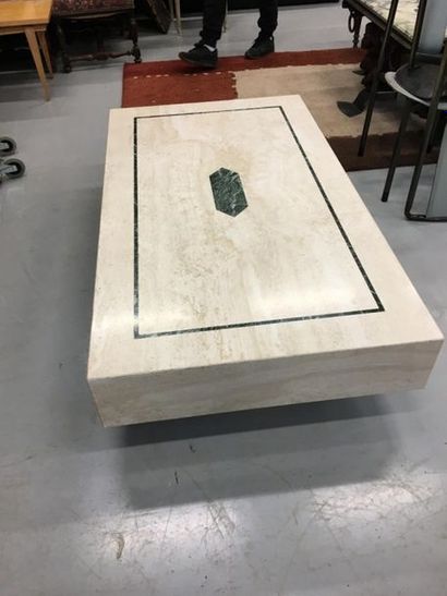 null Table basse à l'imitation du marbre
140 x 80 x 35 cm