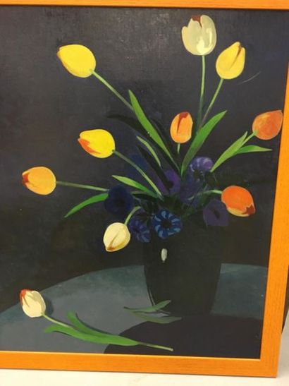 null Bernard Gabriel COLIN (1938-2003)
Bouquet de tulipes
Huile sur toile
72 x 58...