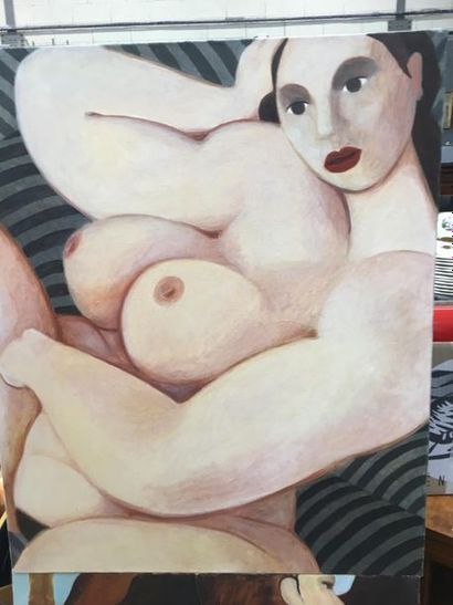 null Bernard Gabriel COLIN (1938-2003)
2 nues
Huile sur toile
72 x 60 cm
Artiste...