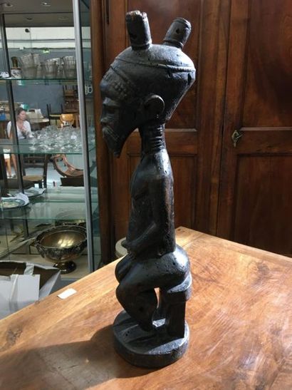 null Afrique Sculpture en bois
H : 61 cm