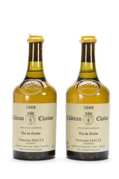 null 2 B CHÂTEAU CHALON (1 capsule with damaged wax) Jean Macle 2008