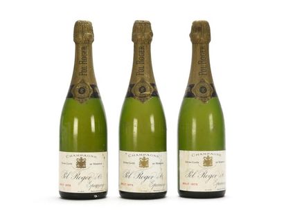 null 3 B RESERVE EXTRA-CURRENT GROSS CHAMPAIGN (a.o.) Pol Roger 1975
