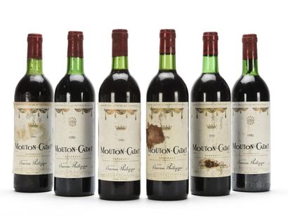 null 2 B MOUTON CADET (T.L.B; e.t.h.) Bordeaux 1982
2 B MOUTON CADET (1 T.L.B; e.t.h.)...