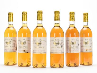 null 6 B CHATEAU LAMARINGUE (including 1 e.t.h.) Sauternes 1997