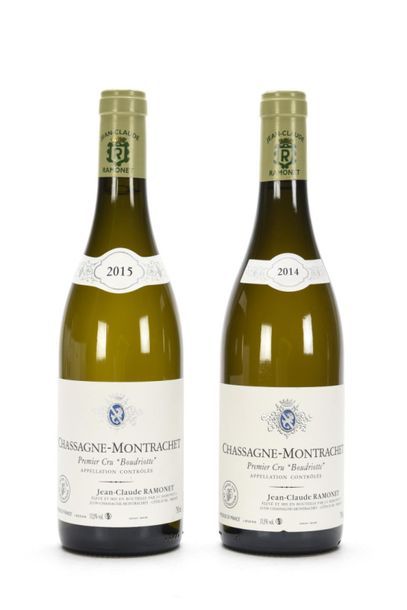 null 1 B CHASSAGNE-MONTRACHET LA BOUDRIOTTE (1er Cru) e.l.a. Jean-Claude Ramonet...