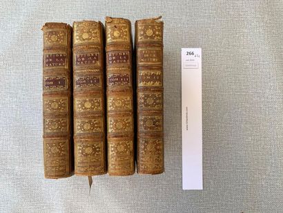 null Bernardin de Saint-Pierre. Etudes de la nature. 4 volumes reliés. Gravures....