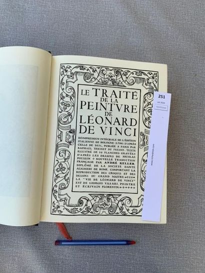 null Léonard de Vinci. Le traité de la peinture. Edition Jean de Bonnot.