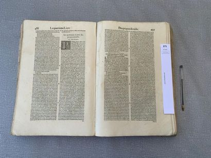 null Les oeuvres morales de Plutarque, traduites en français. Lyon, 1579. Page de...
