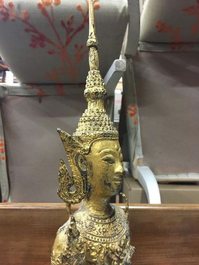 null Boudha en bronze Thaïlande
H : 65 cm