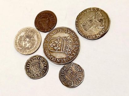 Monnaies carolingiennes et Royales 
2 deniers...