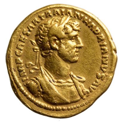 ROME. HADRIEN 117/138
AUREUS frappé à Rome...