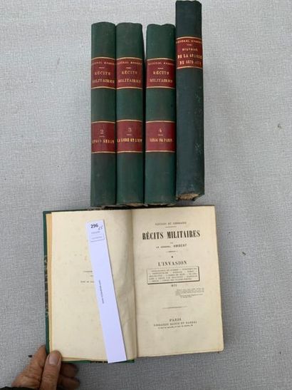 null Général Ambert Récits militaires (4 volumes). Joint par le même : Histoire de...