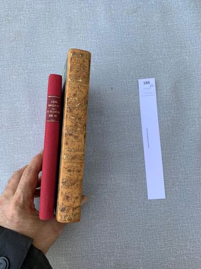 null [Révolution Française]. Un ensemble de 2 volumes : Le vieux Cordelier, par Camille...