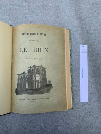 null Victor Hugo. Le Rhin. Edition illustrée par l'auteur.