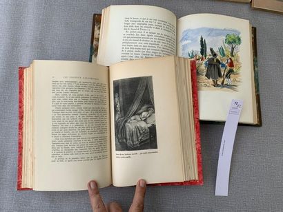 null Laclos. Les liaisons dangereuses. 1947. 2 tomes en 1 volume. Illustrés et reliés....