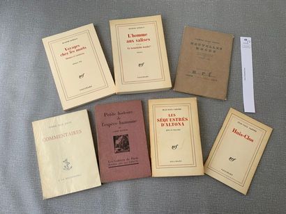 null Littérature XXe. 7 volumes brochés, dont Pierre Jean Jouve, Ionesco, Sartre,...
