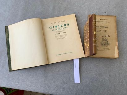 null [Chasse]. 3 volumes dont Oberthur.
