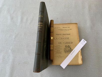 null [Chasse]. 3 volumes dont Oberthur.