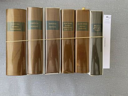 null La Pléiade. 6 volumes, dont Melville et Simenon, etc..