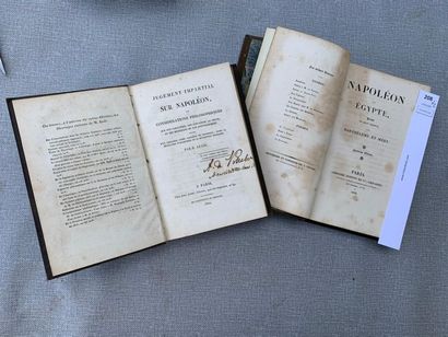 null Azaïs : Jugement impartial sur Napoléon. Paris, 1820. Et, Barthélémy et Méry :...