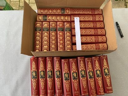 null Edition Jean de Bonnot. 23 volumes (La Fontaine, Molière, Stendhal)..