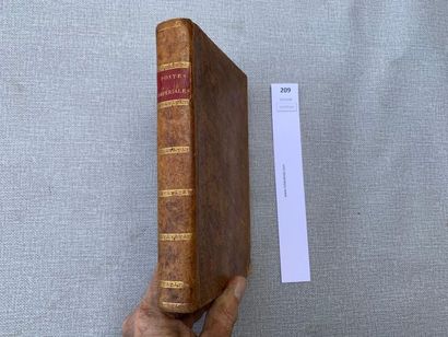 null Etat général des routes de poste de l'Empire français pour l'An 1811. 1 volume...