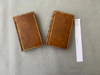 null Histoire de Tamerlan. 2 volumes. 1739.