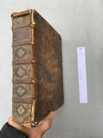 null Varillas Histoire de Charles IX. 2 tomes en 1 volume in-4. Paris, 1683 (acc...