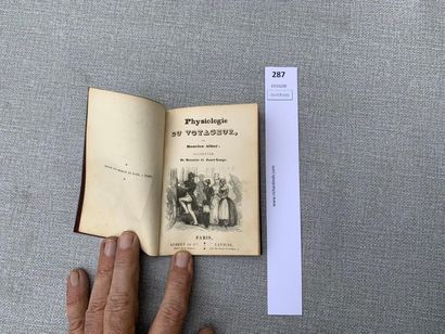 null Physiologie du Voyageur. Illustrations de Daumier et Janet-Lange. Petit volume...