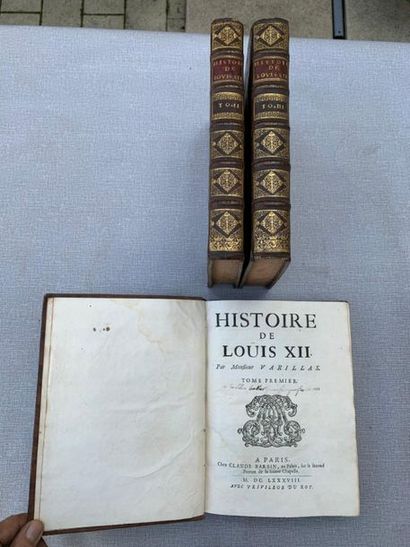 null Varillas. Histoire de Louis XII. 3 volumes in-4 (complet). Paris, 1688.