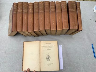 null Lichtenberger Encyclopédie des Sciences religieuses. 13 volumes (complet). Paris,...