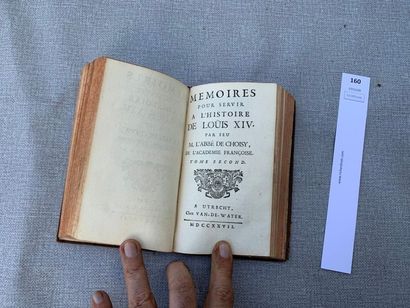 null Mémoires pour servir à l'histoire de Louis XIV. Par l'abbé de Choisy. 2 tomes...