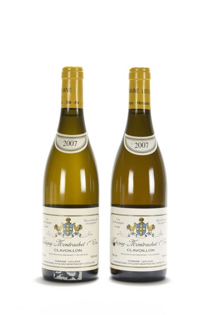 null 2 B PULIGNY-MONTRACHET CLAVOILLON (1er Cru) (1 e.a.) Domaine Leflaive 2007